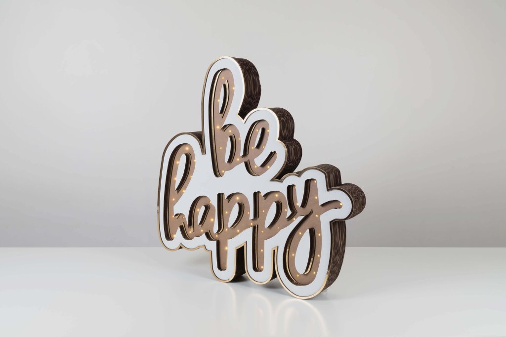 BE HAPPY