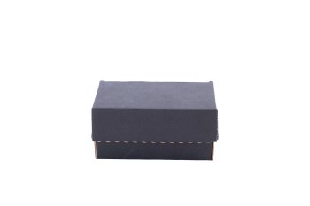 19 x 14 x 9 cm siyah kapaklı kutu