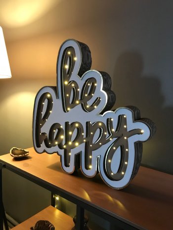 BE HAPPY