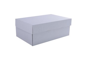 31 x 21 x 12,5 cm beyaz kapaklı kutu