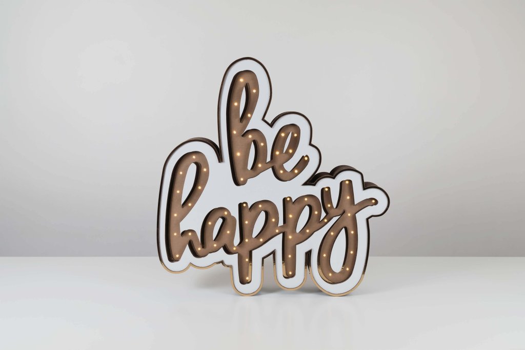 BE HAPPY