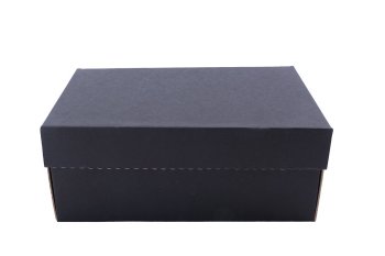 24 x 19 x 9 cm siyah kapaklı kutu