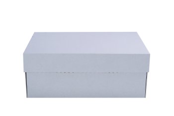 19 x 14 x 9 cm beyaz kapaklı kutu