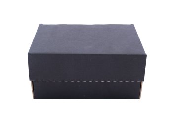 29 x 22 x 11 cm siyah kapaklı kutu