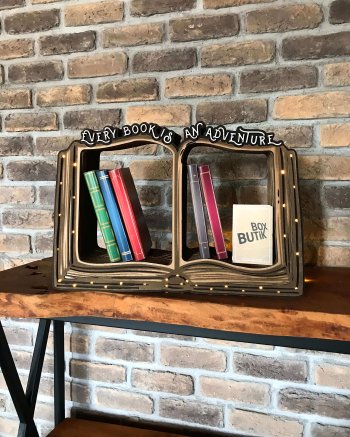 adventure bookshelf