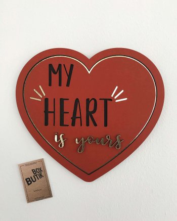 MY HEART IS YOURS
