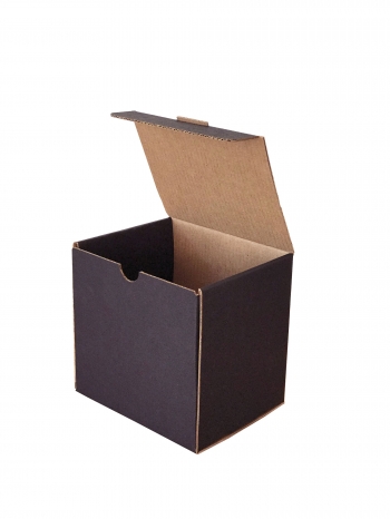 13 x 10,5 x 12,5 cm siyah mini kutu